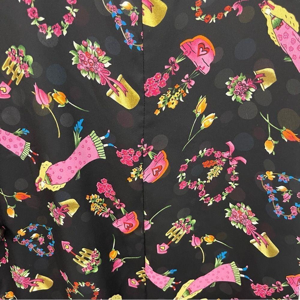 Vintage Impressions Flower & Polka Dot Layer Dress - Picture 11 of 14
